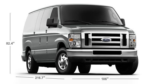 Ford Cargo Van Exterior Dimensions Ford Cargo Van Exterior Dimensions